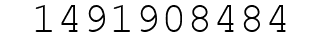 Number 1491908484.