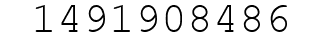 Number 1491908486.