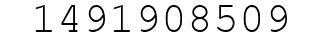Number 1491908509.