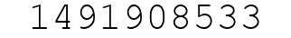 Number 1491908533.