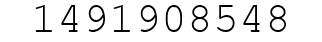 Number 1491908548.