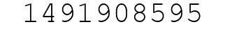 Number 1491908595.