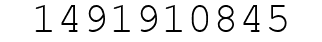 Number 1491910845.