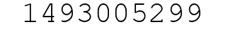 Number 1493005299.