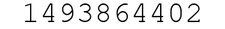 Number 1493864402.