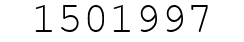 Number 1501997.