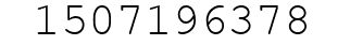 Number 1507196378.