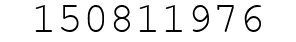 Number 150811976.