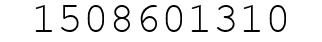 Number 1508601310.