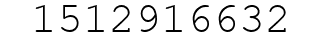 Number 1512916632.