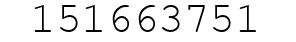 Number 151663751.