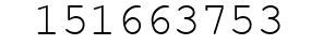 Number 151663753.