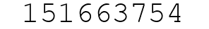 Number 151663754.