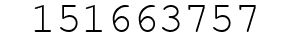 Number 151663757.