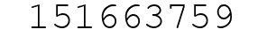 Number 151663759.