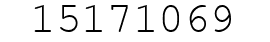 Number 15171069.