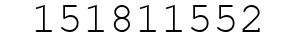 Number 151811552.