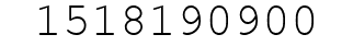 Number 1518190900.