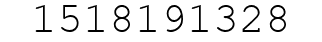 Number 1518191328.