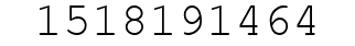 Number 1518191464.