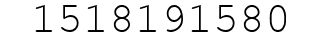 Number 1518191580.