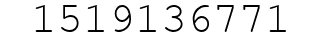 Number 1519136771.