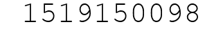 Number 1519150098.