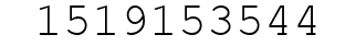 Number 1519153544.