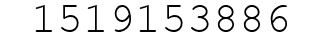 Number 1519153886.