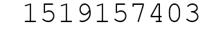 Number 1519157403.