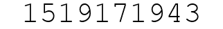 Number 1519171943.