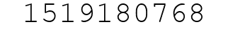 Number 1519180768.