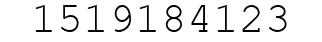 Number 1519184123.