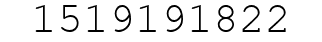 Number 1519191822.