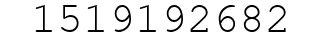 Number 1519192682.