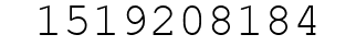 Number 1519208184.