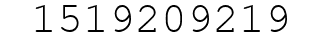 Number 1519209219.