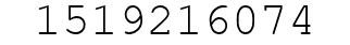 Number 1519216074.