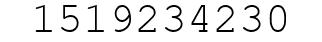 Number 1519234230.