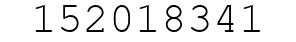 Number 152018341.