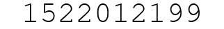 Number 1522012199.