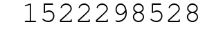 Number 1522298528.