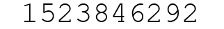 Number 1523846292.