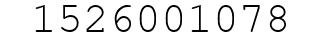 Number 1526001078.