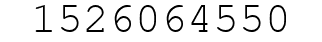 Number 1526064550.