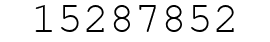 Number 15287852.