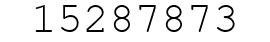 Number 15287873.