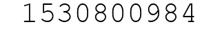 Number 1530800984.