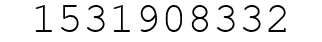 Number 1531908332.