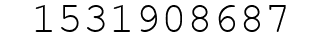 Number 1531908687.